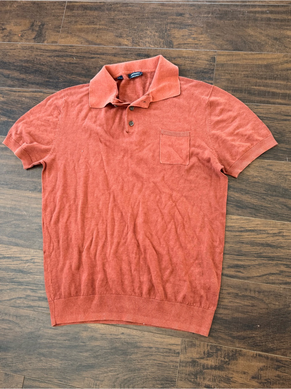 Suitsupply Orange Polo Shirt XL